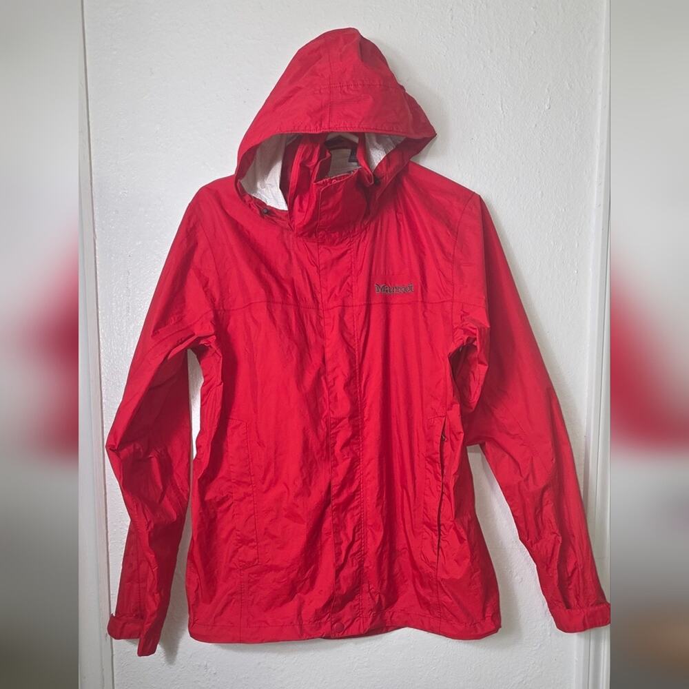 Marmot Red Windbreaker Jacket size S